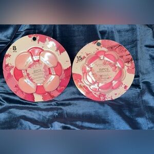 Makeup Powder Puffs Set - Pink - 8pcs & 15pcs